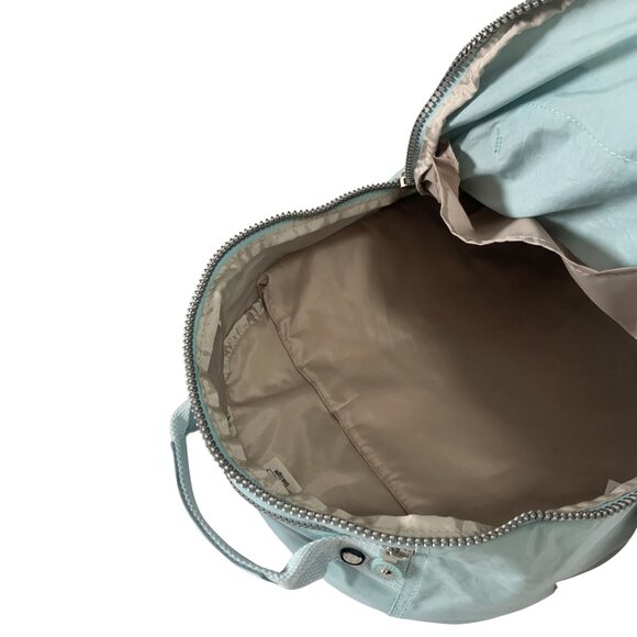 brand new Kipling 45cm 15" backpack Seoul large openside pocket light green - Picture 10 of 10